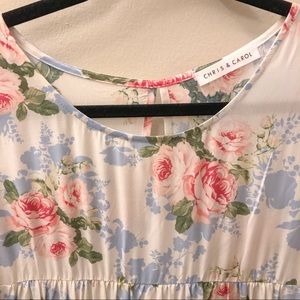 Women’s Chris & Carol Floral Printed Tunic Top